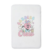 Funny Cardiac Crew Easter Day CVICU Nurse Cardiolo バスマット (正面縦)
