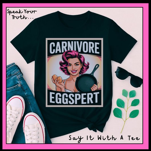 Funny Carnivore Keto Ketovore Low Carb Eggs Tシャツ