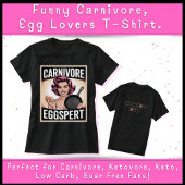 Funny Carnivore Keto Ketovore Low Carb Eggs Tシャツ
