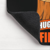 Funny Carpenter Saying - Don't Worry! I Hugged It  マウスパッド (コーナー)