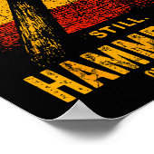 Funny Carpenter Still Hammering Out Punchlines Vin ポスター (角)