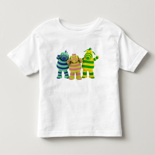 funny cartoon トドラーTシャツ (正面)