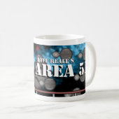 Funny Cartoon Alien Mug | Adorable Sci-Fi  コーヒーマグカップ (正面右)