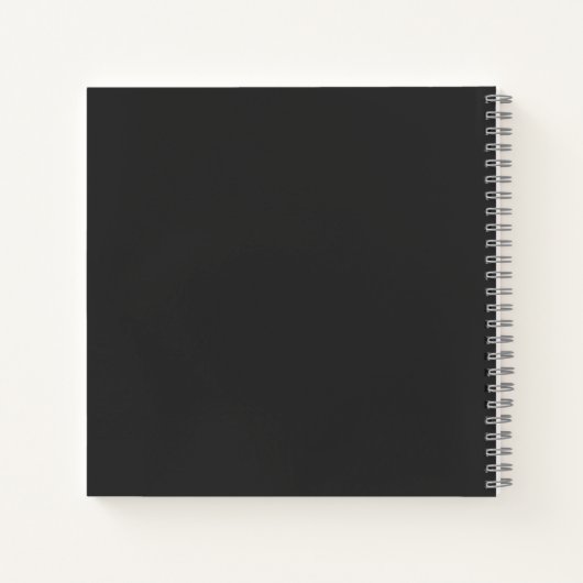 Funny cartoon character with mouse cursor head  ノートブック (裏面)