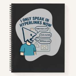 Funny cartoon character with mouse cursor head  ノートブック