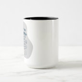 Funny cartoon character with mouse cursor head マグカップ (中央)