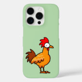 Funny Cartoon Chicken Illustration Case-Mate iPhoneケース (裏面)
