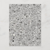 Funny Cartoon Faces Drawing Postcard ポストカード (正面)