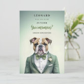 Funny Cartoon Humanoide Bulldog JR Groomsman (スタンド正面)