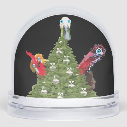 Funny cartoon named Merry vegan christmas  (正面)