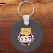 Funny Casino Slot Machine Jackt Lucky  キーホルダー (正面)