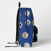 Funny Cat Backpack With Custom Photo Option プリントバックパック (左)