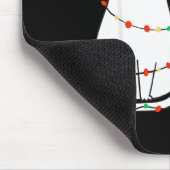 Funny Cat Ball Buster Christmas Humor  マウスパッド (コーナー)