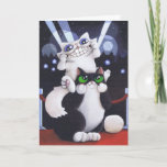 Funny cat Birthday card カード<br><div class="desc">A funny card perfect for anyone who loves funny cats</div>