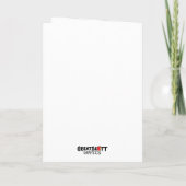 Funny Cat Birthday Card カード (裏面)