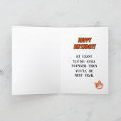 Funny Cat Birthday Card シーズンカード (内部)