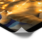 Funny Cat Christmas Meme Shirt Cute Holiday Meme C ポスター (角)