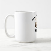 Funny Cat Coffee Design– “More Coffee please”  コーヒーマグカップ (左)