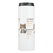 Funny Cat Coffee Mug タンブラー (裏面)