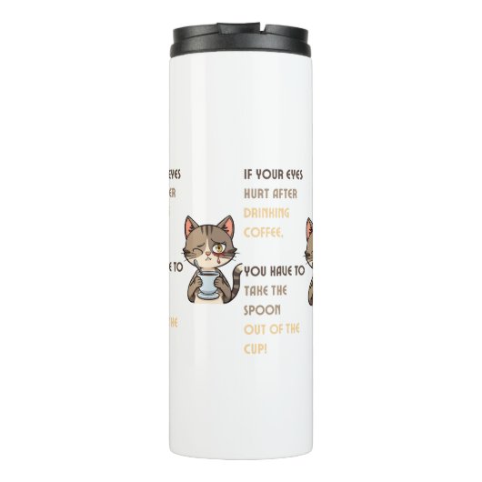 Funny Cat Coffee Mug タンブラー (裏面)