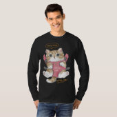 Funny Cat Cute Cat Kitten Lover Cat Lover Cat Owne Tシャツ (正面フル)