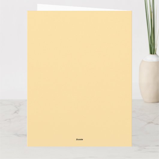 Funny Cat Face  カード (裏面)