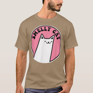 Funny cat friends song SMELLY CATCat Lovers Gift Tシャツ