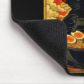 Funny Cat Gamer Men Anime Kawaii Gaming Headset Ca マウスパッド (コーナー)