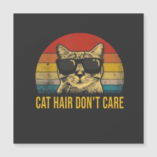 Funny Cat Hair Don't Care for Cat Lovers (正面)