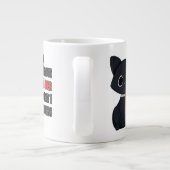 Funny Cat Has No Idea Specialty Mug ジャンボコーヒーマグカップ (裏面)