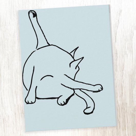 Funny Cat Humor ポストカード