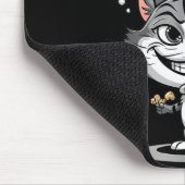 Funny Cat I'll Do It Again  マウスパッド (コーナー)