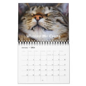 Funny Cat Jokes Kitten Cat Lover Photo Collage カレンダー (1月 2026)