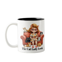 Funny Cat Lady Mom Coffee Mug