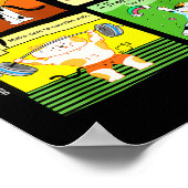 Funny Cat Lifestyle Quotes - Cute Cat Gift For Cat ポスター (角)