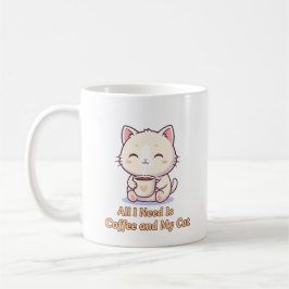 Funny Cat Lover Coffee Cup, Cute Cat Mom Gift コーヒーマグカップ