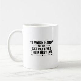 Funny Cat Lover Mug コーヒーマグカップ