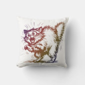 Funny Cat Lovers Pillow クッション (正面)
