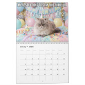 Funny Cat Meme Calendar 2026 カレンダー (1月 2026)