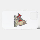 Funny cat meme for kitten lovers and owners Case-Mate iPhoneケース (裏面 (横))