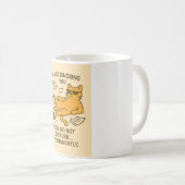 Funny cat mug コーヒーマグカップ (正面右)