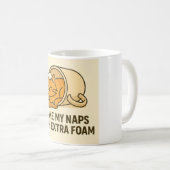 Funny cat mug  コーヒーマグカップ (正面右)