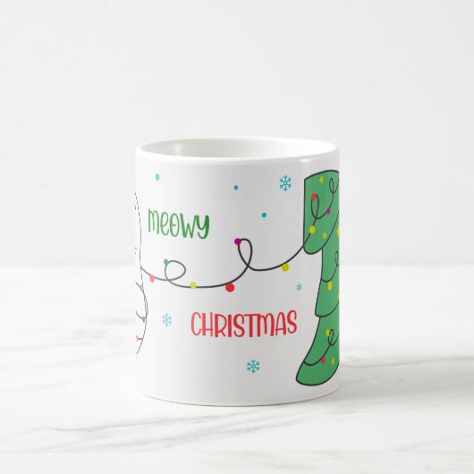 Funny Cat Mug コーヒーマグカップ (中央)