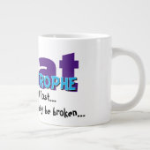 Funny Cat Mug – CatAstrophe: All is not lost.. ジャンボコーヒーマグカップ (右)