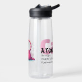 Funny Cat Mug – CatAtonic: I Nap. You Exist. ウォーターボトル (左面)