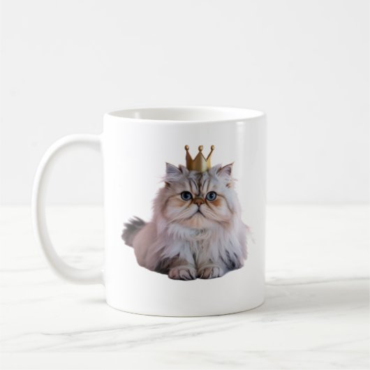 FUNNY CAT  MUGS コーヒーマグカップ (左)