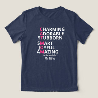 Funny Cat Owner Custom  トライブレンドＴシャツ