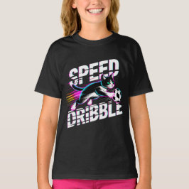 Funny Cat Playing Soccer - Gift for Kids & Teens Tシャツ