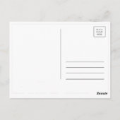 Funny cat. Postcard ポストカード (裏面)