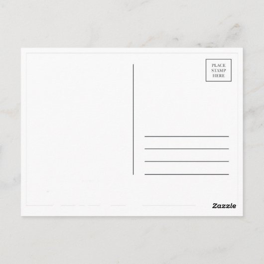 Funny cat. Postcard ポストカード (裏面)